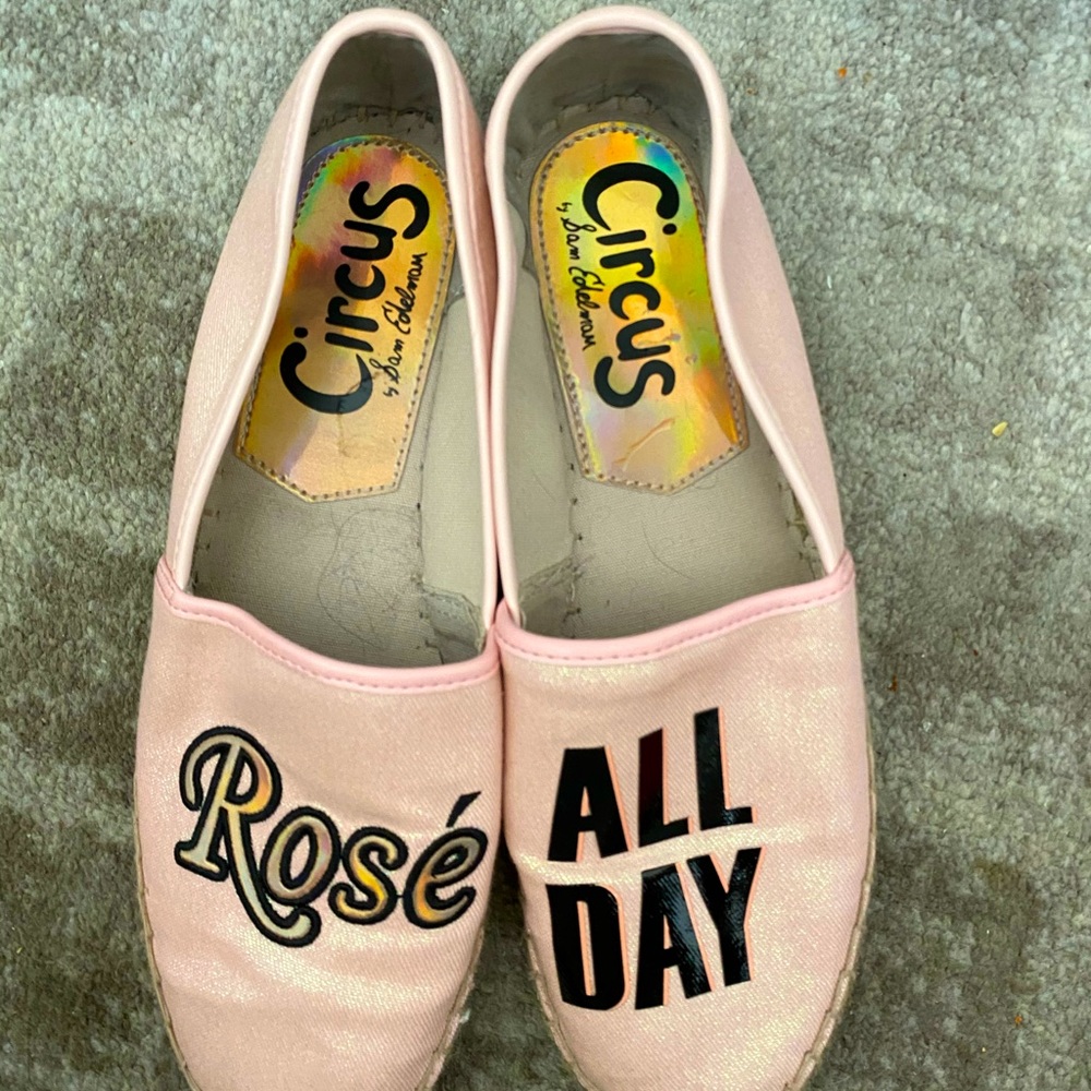 Pink espadrilles